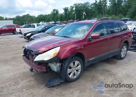 2011 Subaru Outback 2.5I Premium from USA, damaged, VIN 4S4BRBCC4B3363916